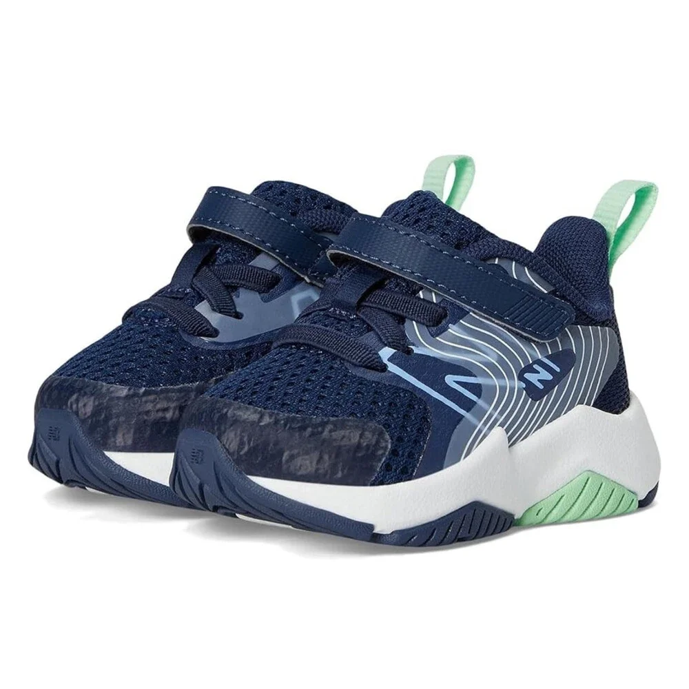 New Balance Rave Run v2 ITRAVAB2 Sneaker Toddler 5 W Navy Running Shoes ZOGG3517